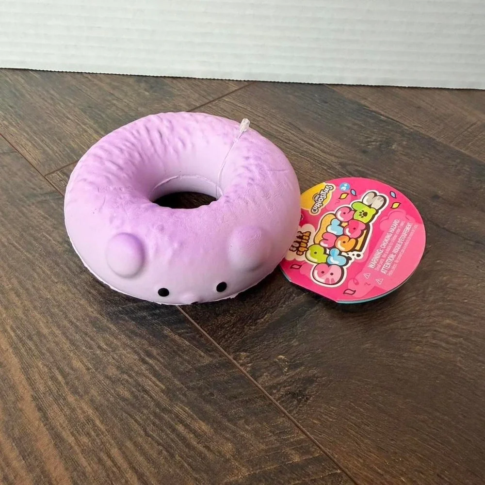 ORB Curiosities Purple Pure Bread Squishy Donut